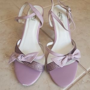 Crytal/Silver embellished sandals